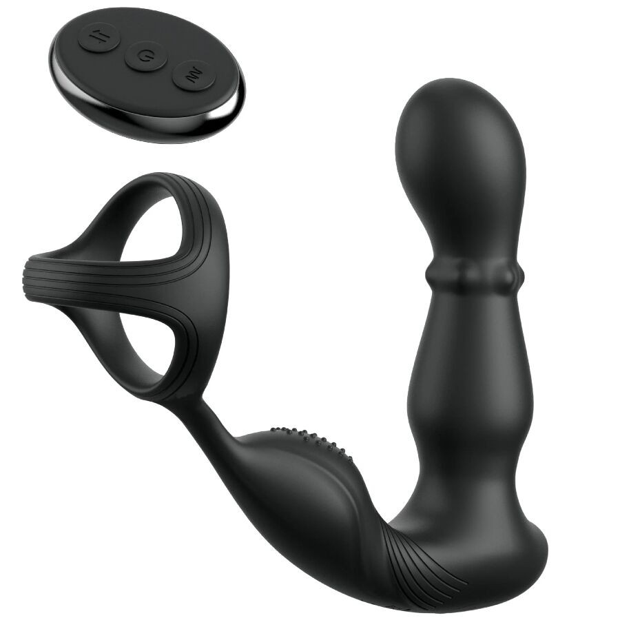 COLEÃÃO ANAL FANTASY ELITE - ANEL ANAL VIBRANTE E MASSAGEADOR COM CONTROLE REMOTO